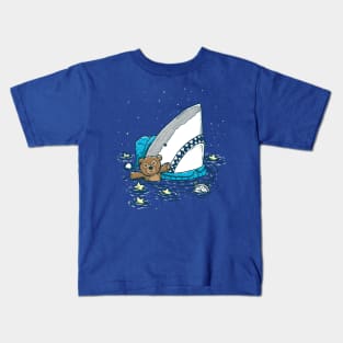 The Sleepy Shark Kids T-Shirt